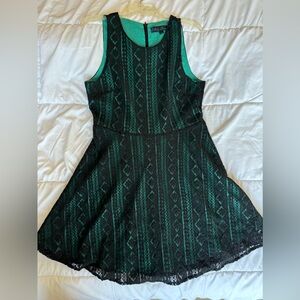 Blue Rain Lace Dress